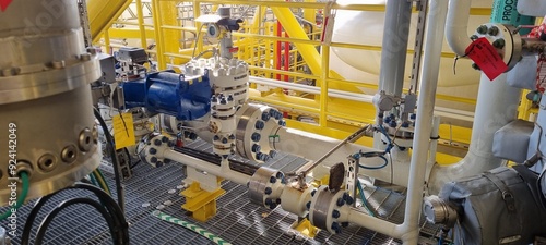 Fotografi Oil and gas processing platform FPSO