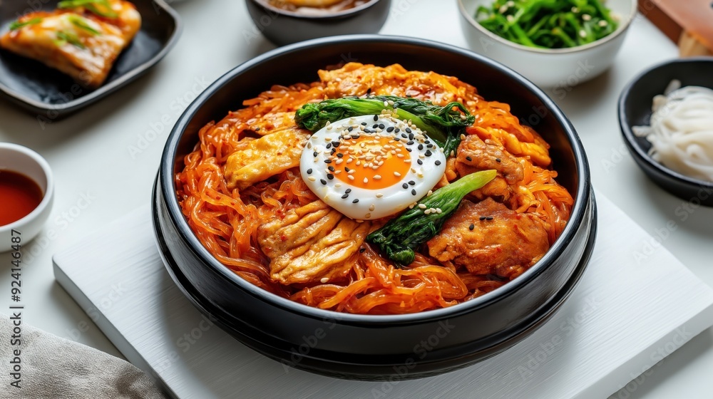 Bibimbap - Traditional Korean food Bibimbap - Traditional Korean food