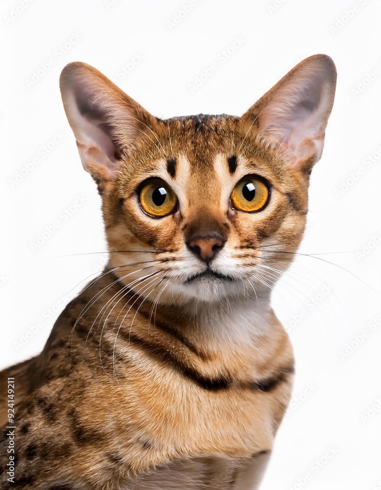 猫のポートレート(cat portrait on white background)
猫のポートレート(cat portrait on white background)