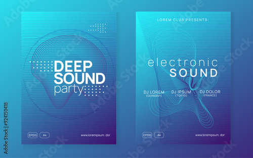 Edm Set. Psychedelic Beat Invitation. Blue Fest Event. Pink Party Magazine. Dj Design. Electro Invite. Night Club Festival Graphic. Violet Edm Set