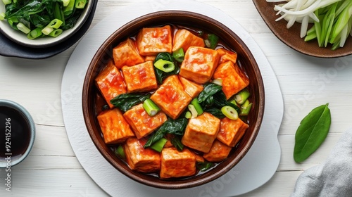 Mapo Tofu - Traditional Chinese food.