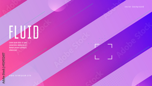 Music Art. Curve Abstract Illustration. Blue Rainbow Banner. 3d Concept. House Spectrum Brochure. Horizontal Ui. Tech Landing Page. Pink Music Art