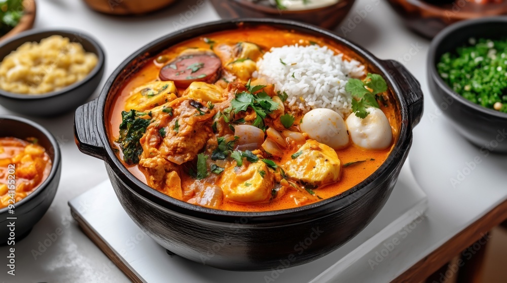 Moqueca - Traditional Brazilian food Moqueca - Traditional Brazilian food