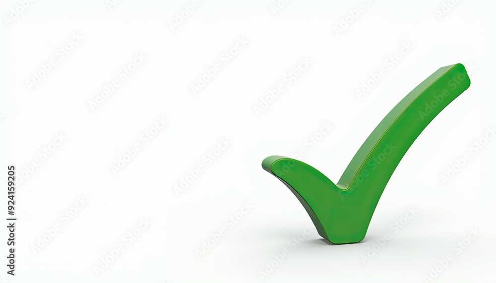 A large, green check mark on a white background symbolizing correctness or approval. A large, green check mark on a white background symbolizing correctness or approval.