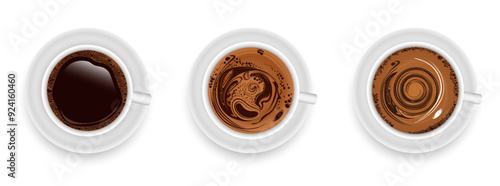 coffee cup clip art isolated on white background
