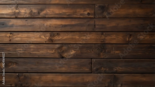 Fototapeta Naklejka Na Ścianę i Meble -  Brown wood abstract background, wooden surface design textured 3d render