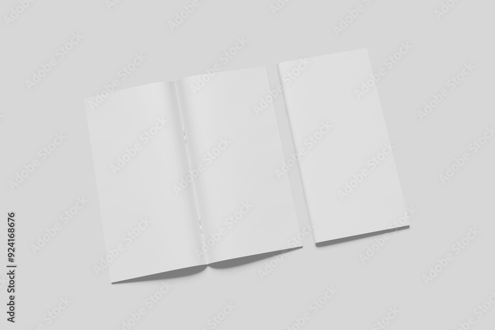 DL Brochure Blank Mockup DL Brochure Blank Mockup