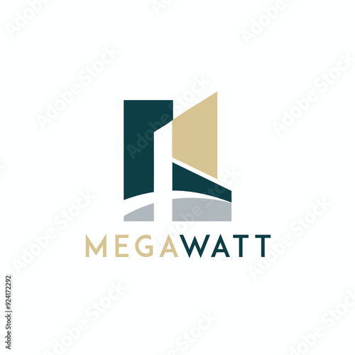 Wallpaper Mural MW and WM Logo Architects M W Letter and Architects Modern Logotype  Torontodigital.ca