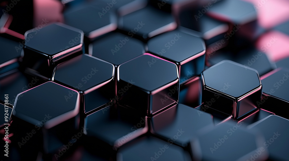 Abstract Metallic Hexagonal Pattern with Reflective Surface
Abstract Metallic Hexagonal Pattern with Reflective Surface