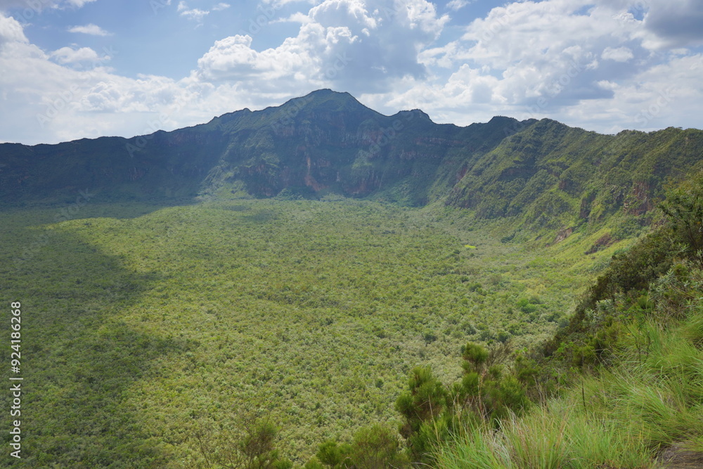 Fototapeta premium volcanic crater