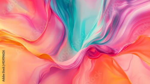 Colorful abstract fluid painting forming a beautiful background with swirls and twirls. Perfect for websites and marketing materials