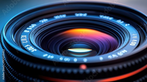 Close-up Photography of a Camera Lens