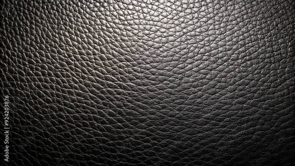 Original black leather texture background Original black leather texture background