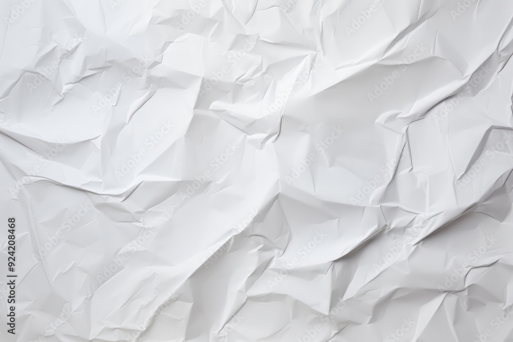 Processed collage of crumpled white paper sheet texture. Background for banner, backdrop or texture Processed collage of crumpled white paper sheet texture. Background for banner, backdrop or texture
