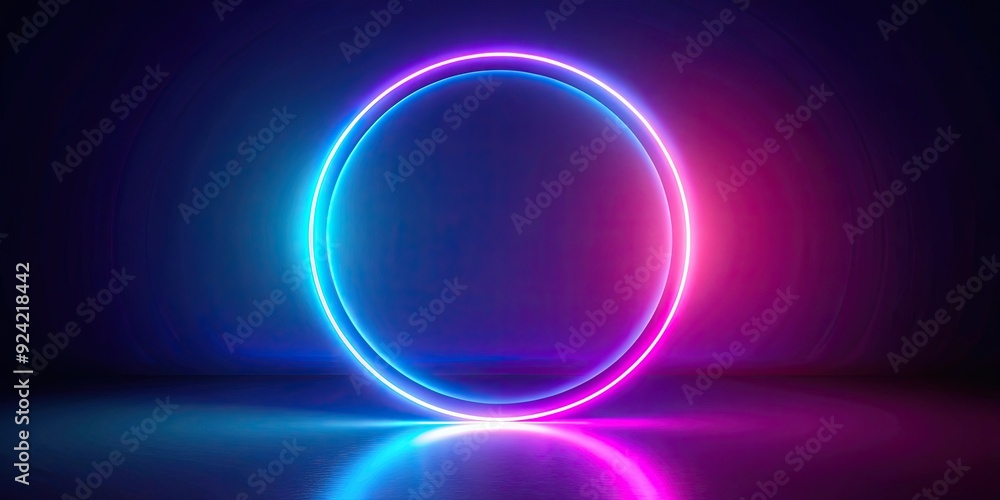Colorful blue and purple neon ring background with a minimalist and futuristic design perfect for technology wallpaper, neon Colorful blue and purple neon ring background with a minimalist and futuristic design perfect for technology wallpaper, neon