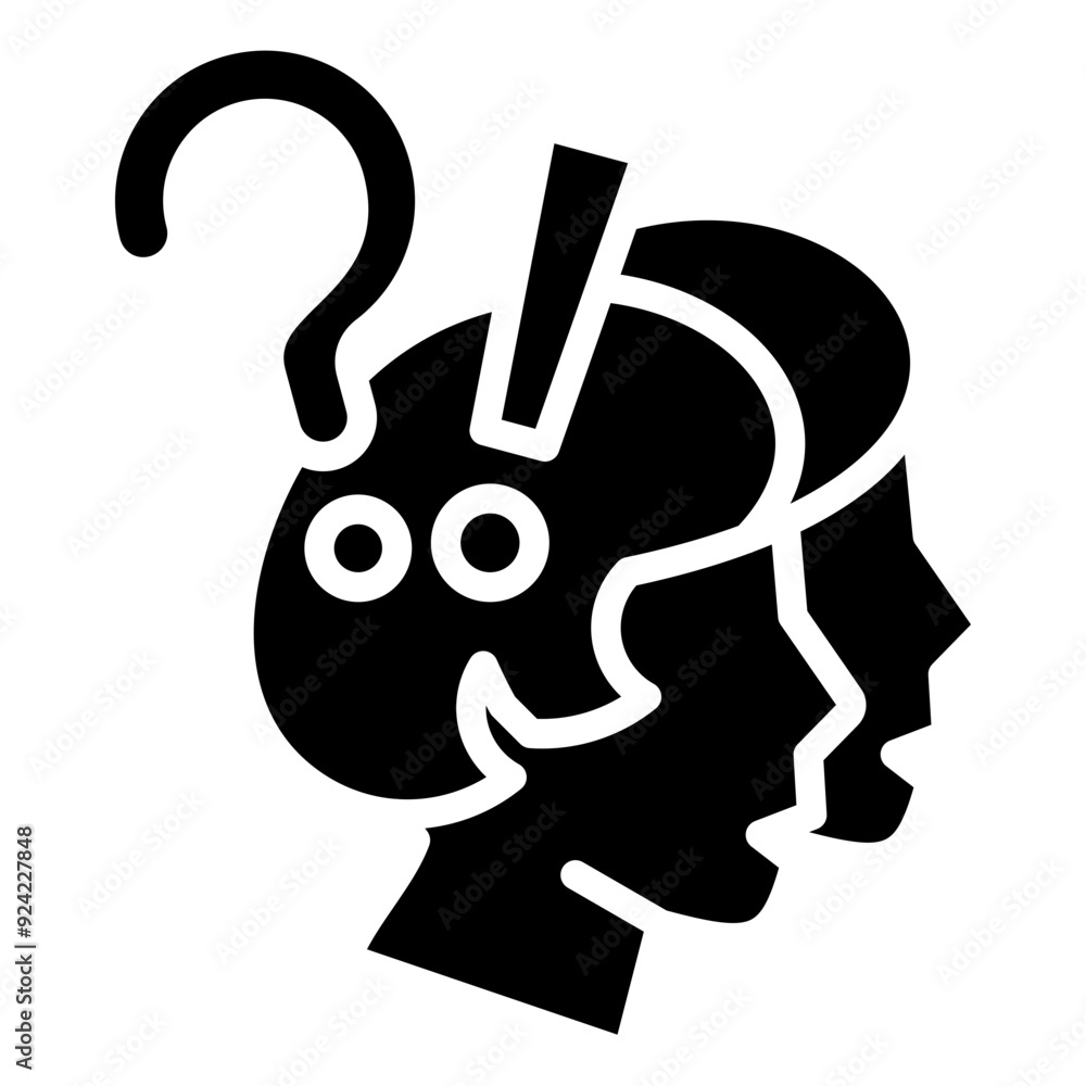 Dissociative Identity Disorder Icon Dissociative Identity Disorder Icon