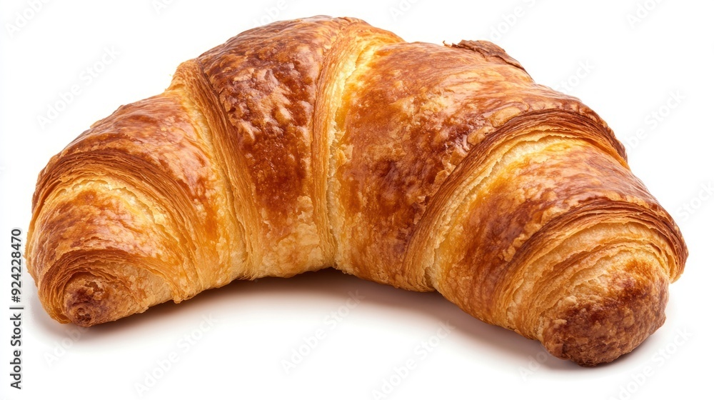 Freshly Baked Golden Croissant Freshly Baked Golden Croissant