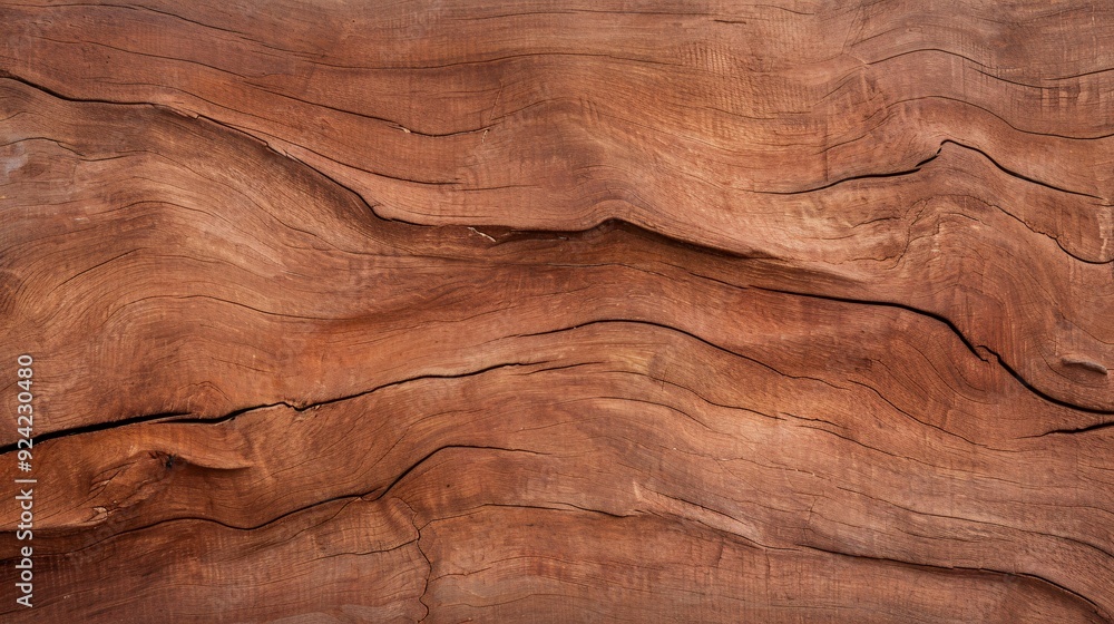 Fototapeta premium A close-up view of textured wooden surface showcasing natural patterns and grains.