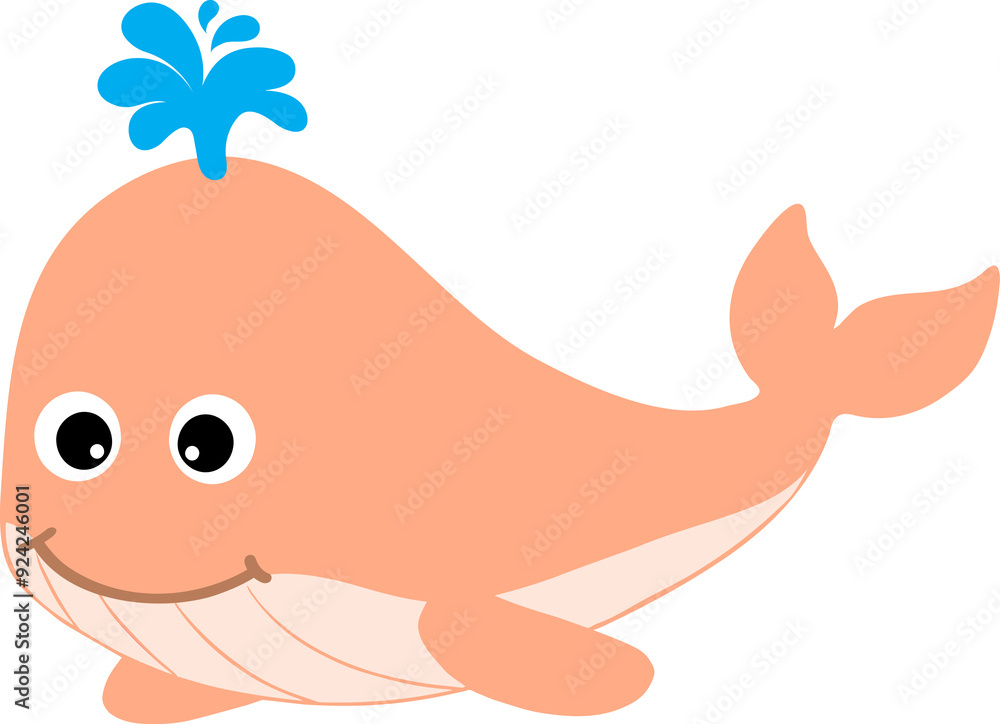 cute whale cartoon, sea animal cute whale cartoon, sea animal