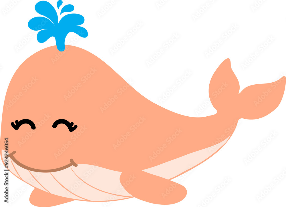 cute whale cartoon, sea animal cute whale cartoon, sea animal