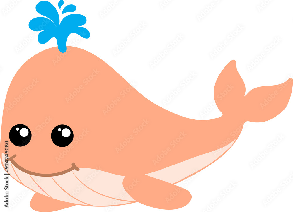 cute whale cartoon, sea animal cute whale cartoon, sea animal