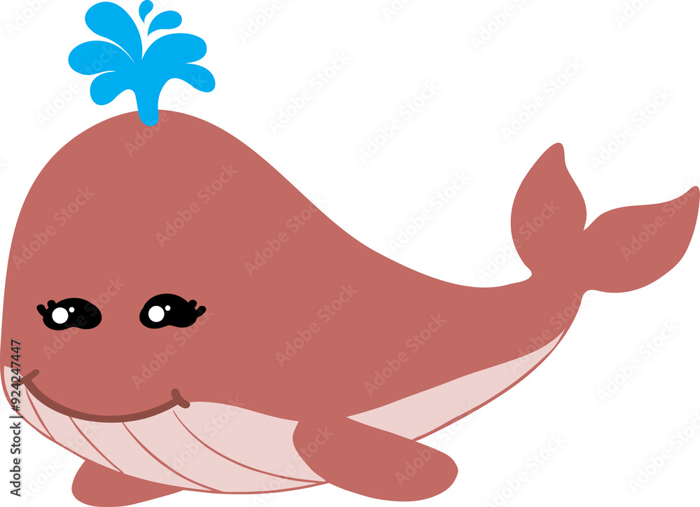 cute whale cartoon, sea animal cute whale cartoon, sea animal