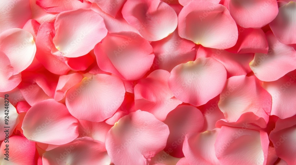 A vibrant display of soft pink rose petals filling the background with elegance and charm, perfect for special events A vibrant display of soft pink rose petals filling the background with elegance and charm, perfect for special events