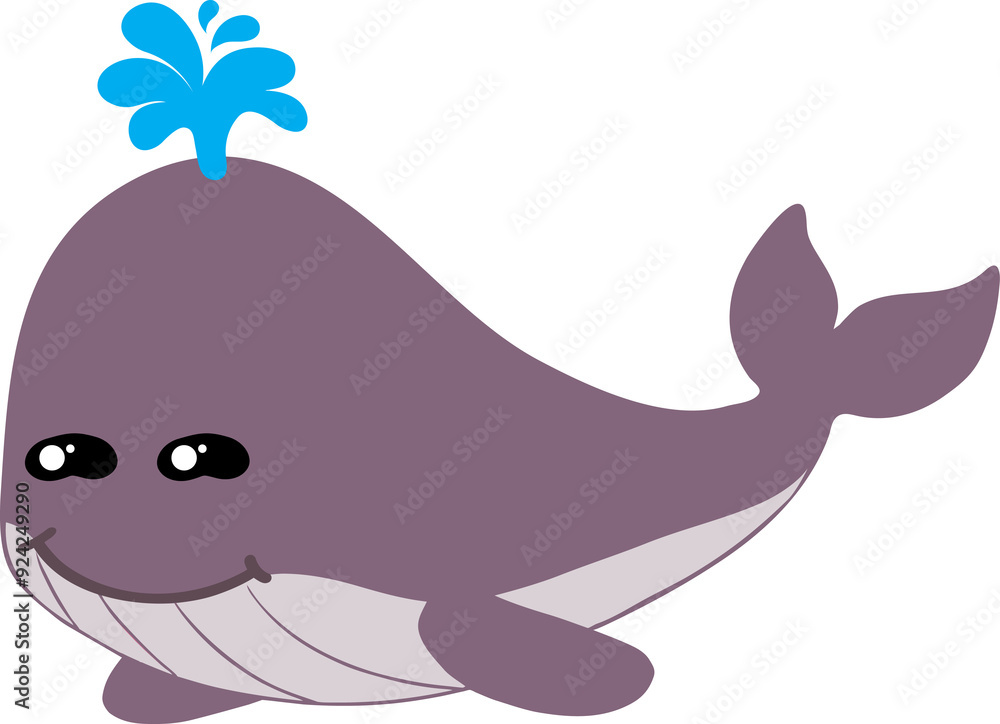 cute whale cartoon, sea animal cute whale cartoon, sea animal
