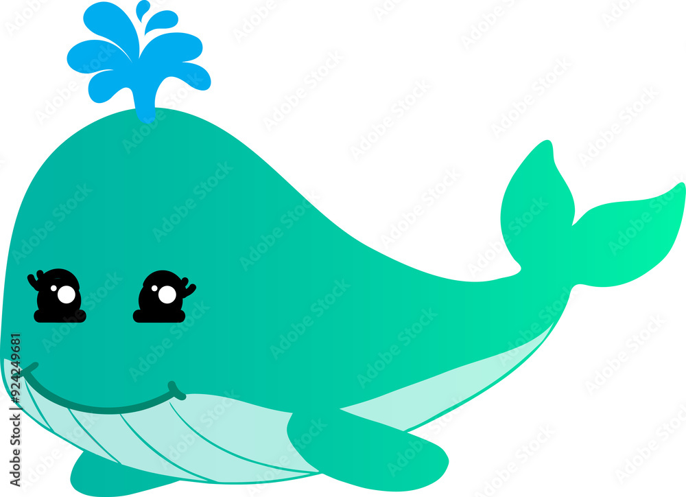 cute whale cartoon, sea animal cute whale cartoon, sea animal