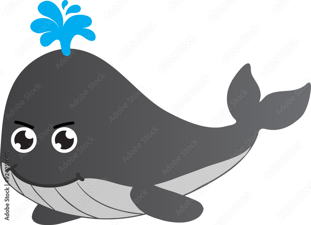 cute whale cartoon, sea animal cute whale cartoon, sea animal