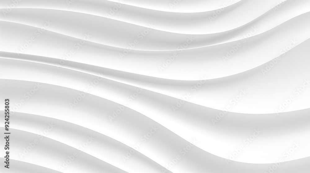 Abstract white background with curved lines. Abstract white background with curved lines.