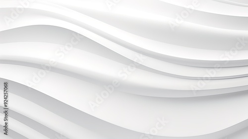 Wallpaper Mural Abstract white background with curved lines and gradients. Torontodigital.ca