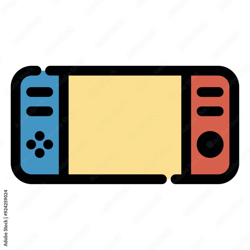 Fototapeta premium game console icon 