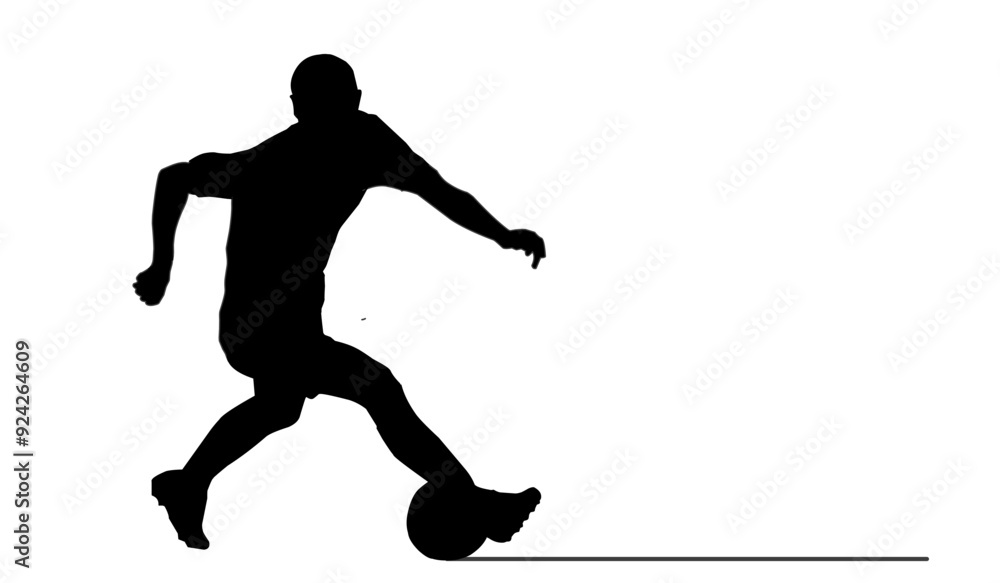 Soccer player, soccer player black white. Soccer player silhouette. Soccer player, soccer player black white. Soccer player silhouette.
