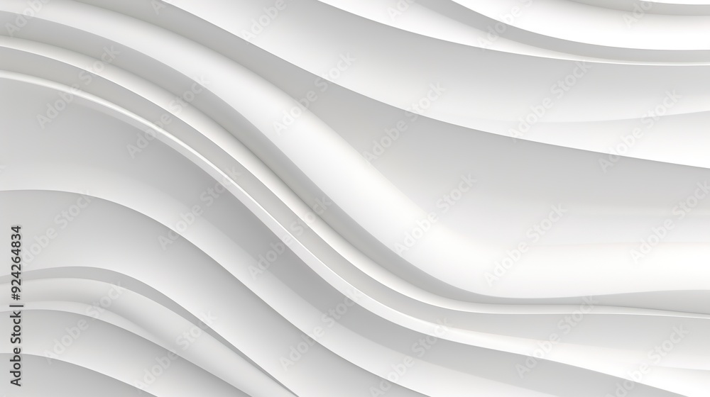 Abstract white curved lines background. Abstract white curved lines background.