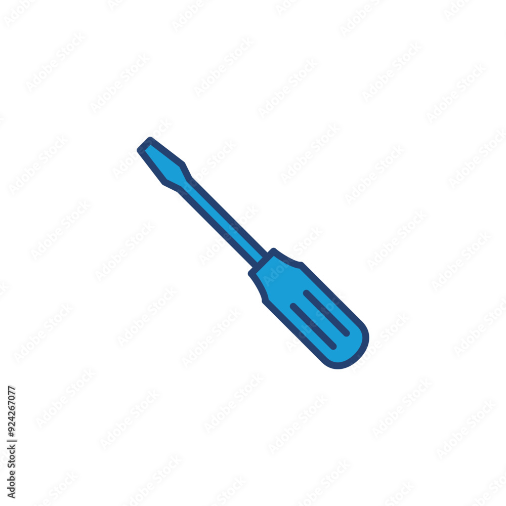 Screwdriver icon vector. tools icon vector Screwdriver icon vector. tools icon vector