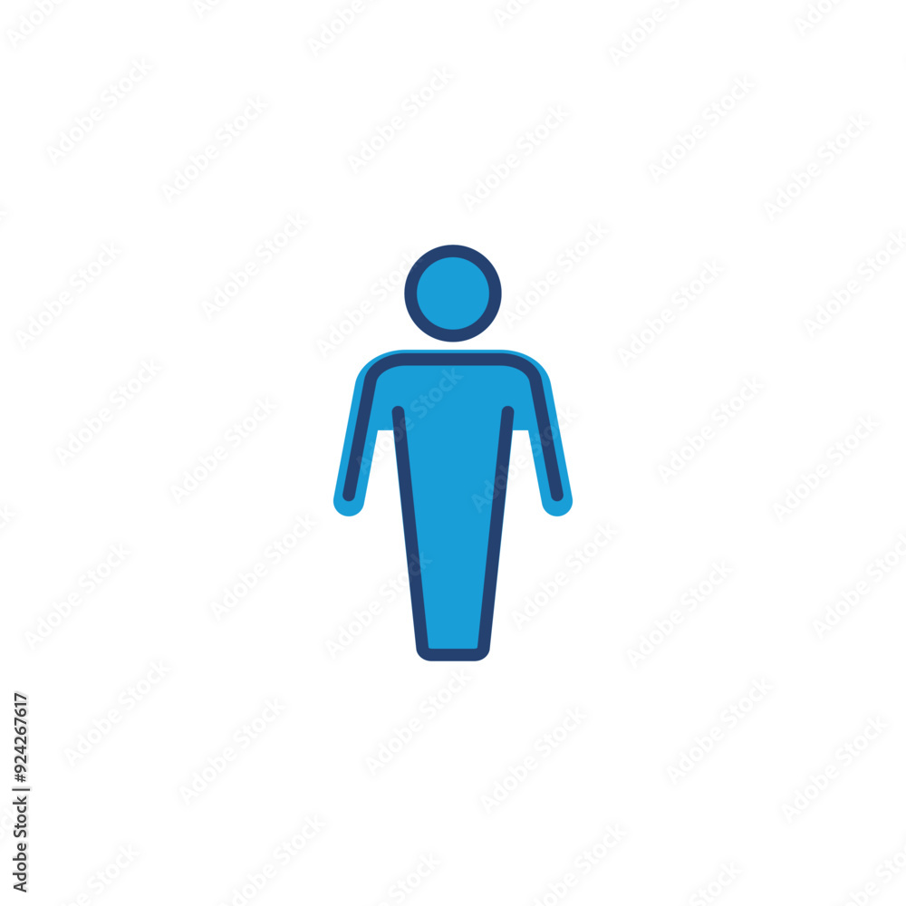 Man icon vector. male icon vector. human symbol Man icon vector. male icon vector. human symbol