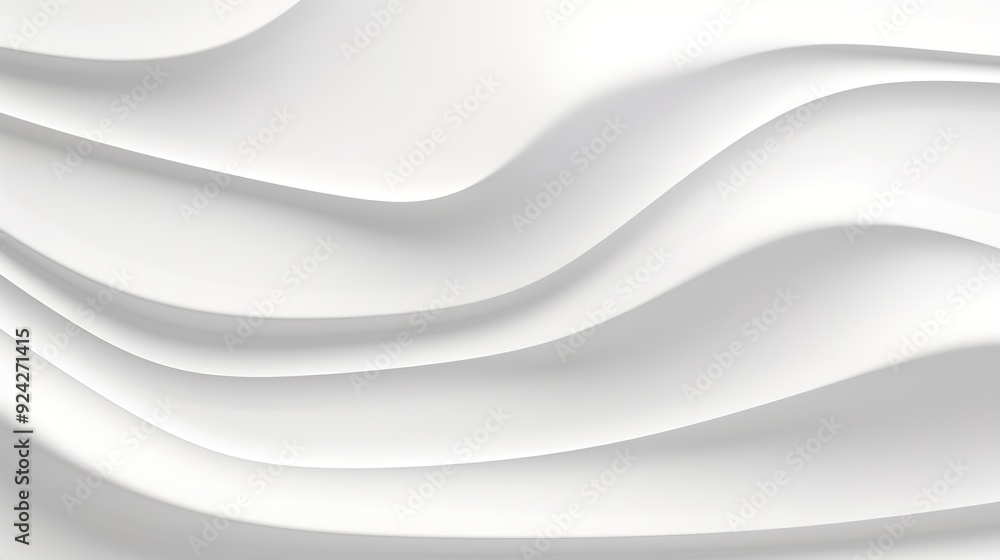 Abstract white wave background. Abstract white wave background.