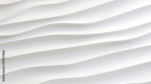 Abstract white wave background texture.