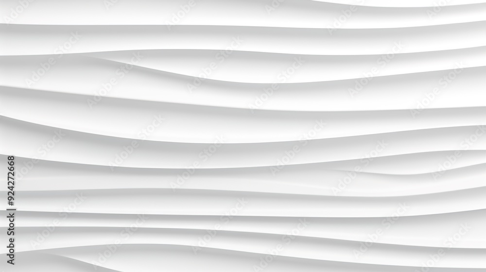 Abstract white wave background with soft, flowing lines. Abstract white wave background with soft, flowing lines.