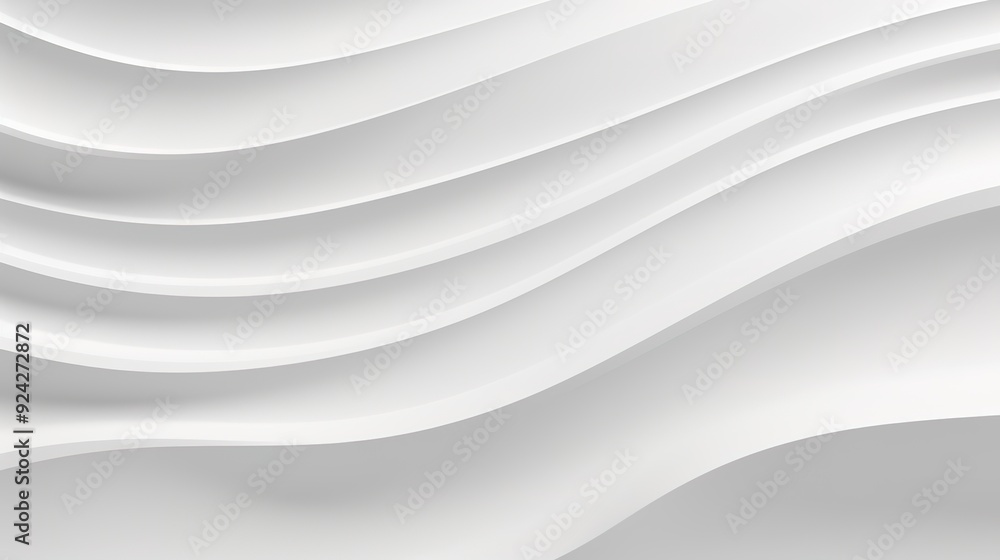 Abstract white wave background, modern 3d design. Abstract white wave background, modern 3d design.
