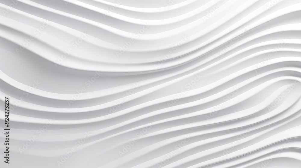 Abstract white wave pattern background. Abstract white wave pattern background.