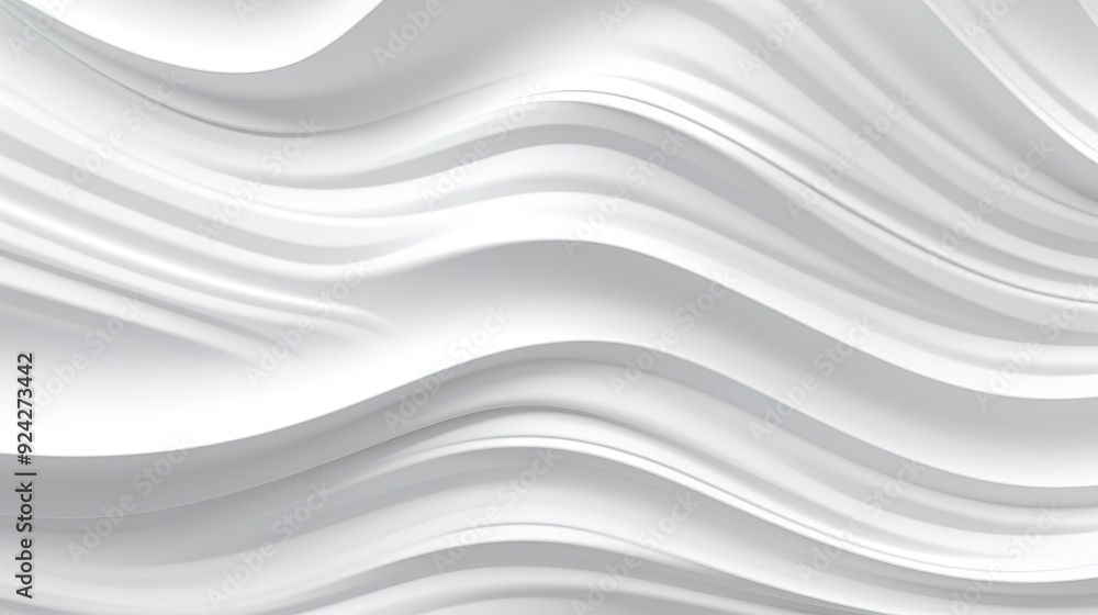 Abstract white wave pattern background. Abstract white wave pattern background.