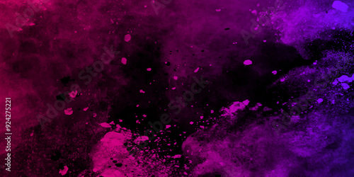 Abstract pastel colors wet effect hand drawn canvas. highly Detailed textured grunge background frame. Soft purple pastel tone background. Abstract light ink effect shades gradient on textured paper. 