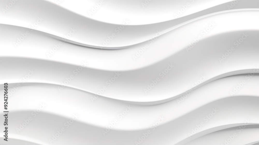 Abstract white wavy background. Abstract white wavy background.