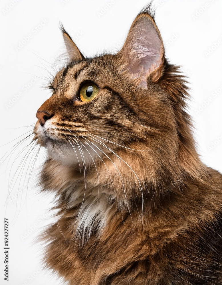 猫のポートレート(cat portrait on white background)
猫のポートレート(cat portrait on white background)