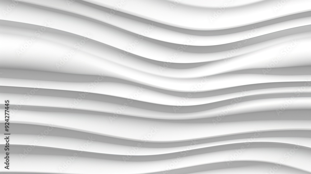 Abstract white wavy background for design. Abstract white wavy background for design.