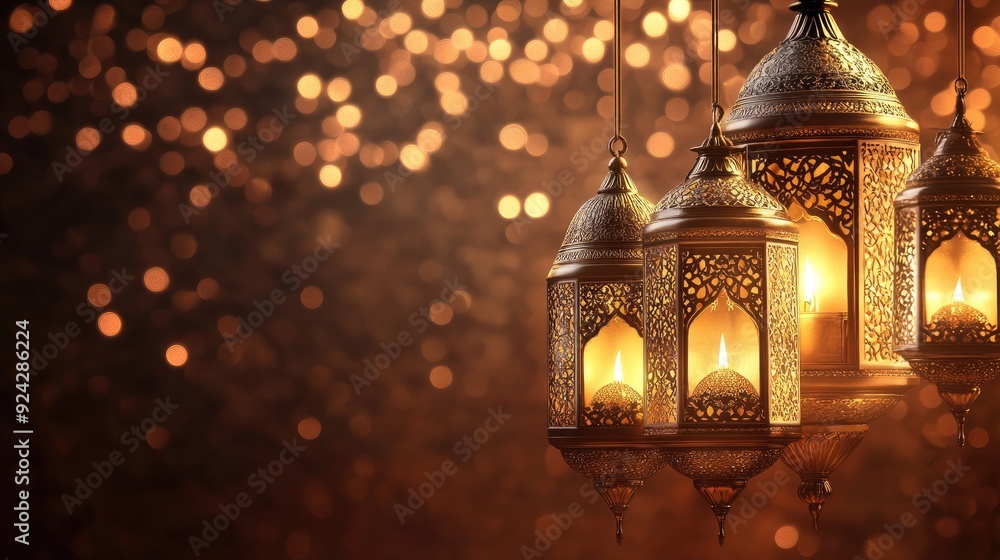 Ramadan Kareem Islamic backgrounds adorned with lanterns Ramadan Kareem Islamic backgrounds adorned with lanterns