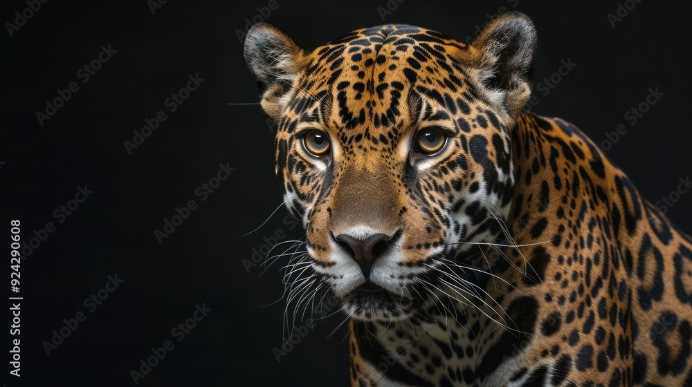 Obraz premium Majestic Jaguar Portrait