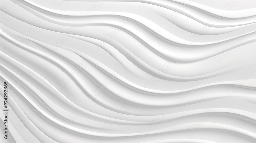 Abstract white wavy background, simple and modern design. Abstract white wavy background, simple and modern design.